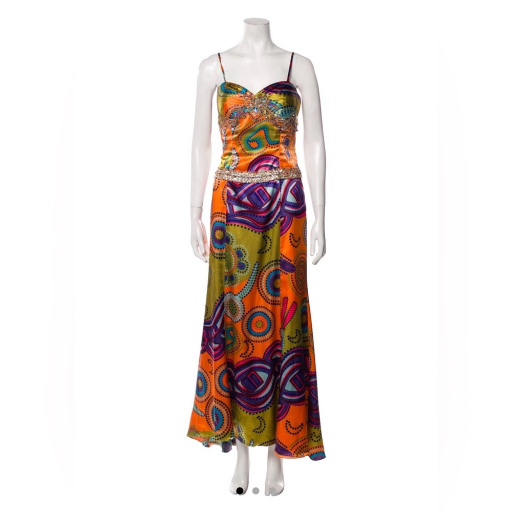 Colorful Striking Dress